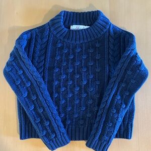 Vineyard Vines - Boys 2T,  Navy Cable Knit Sweater